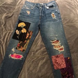 NEVER WORN FREEPEOPLE BOYFRIEND JEANS